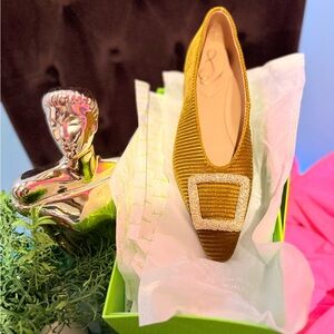 Elegant Gold Women's Loafers with Rhinestone Buckle Janina by Sam Edelman